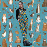 Cat And Mice Dungarees