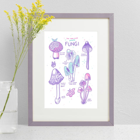 10"x8" Print - Fungi