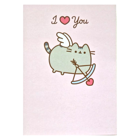 Pusheen Card - I Love You