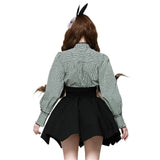 Batwing High-Waisted Skirt