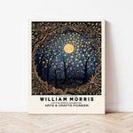 A4 Print - William Morris - Moon