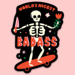 Sticker - Nicest Badass