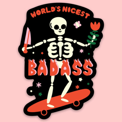 Sticker - Nicest Badass