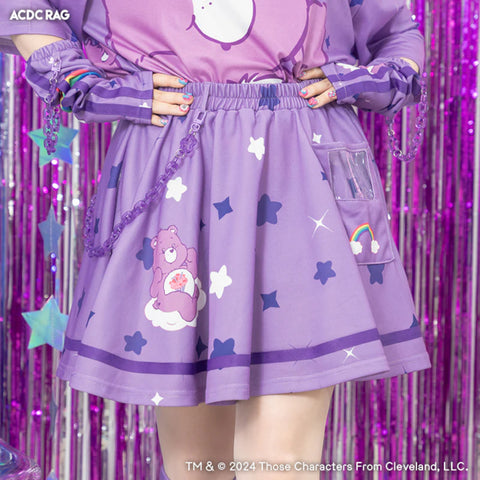 ACDC Rag Purple Care Bear Skirt - Japanese Import