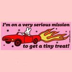 Bumper Sticker - Serious Mission