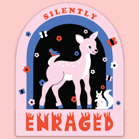 Sticker - Silently Enraged