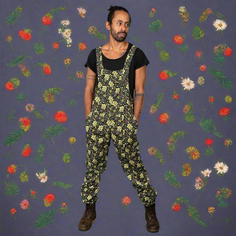 Serpent Garden Dungarees