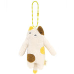 Plush Friends - Japanese Import - Fumofumo San - Calico Cat Keychain