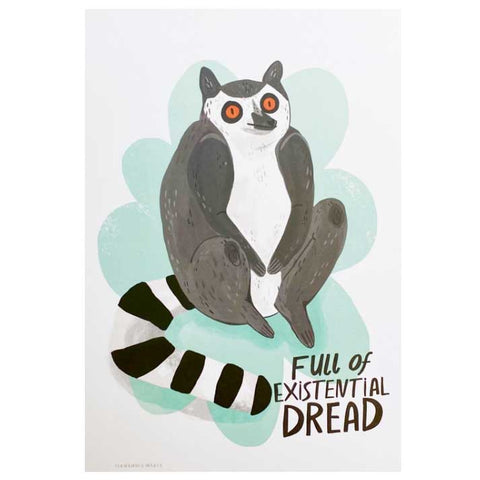 lemur print gift