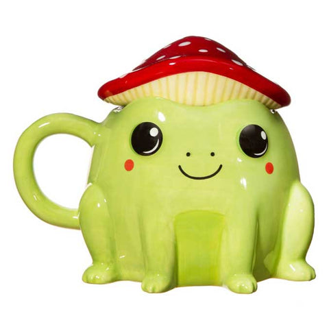 Frog Mug With Lid