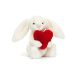 Jellycat Bashful Red Love Heart Bunny - Small 🐇💖