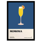 mimosa print cocktail gift