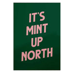 mint up north print