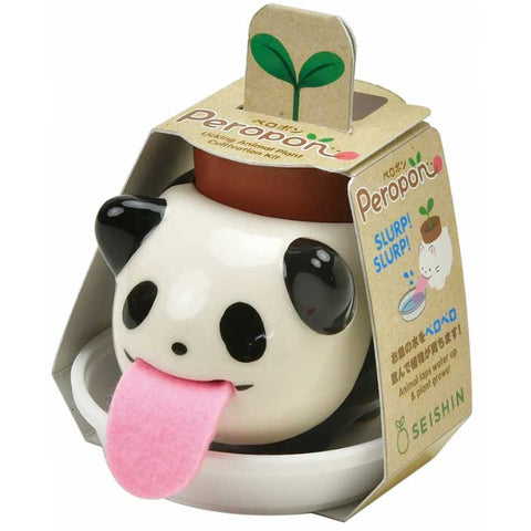 Peropon Self-Watering Growing Kit - Panda