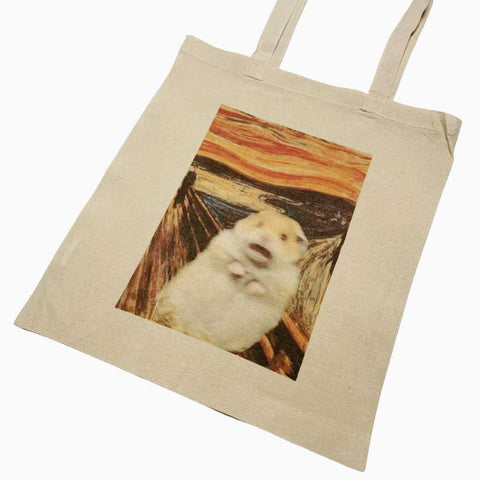 the scream tote bag