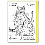 funny cat cards