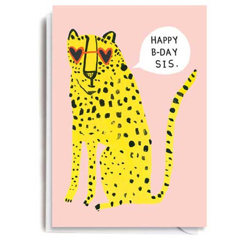 sister birthday card